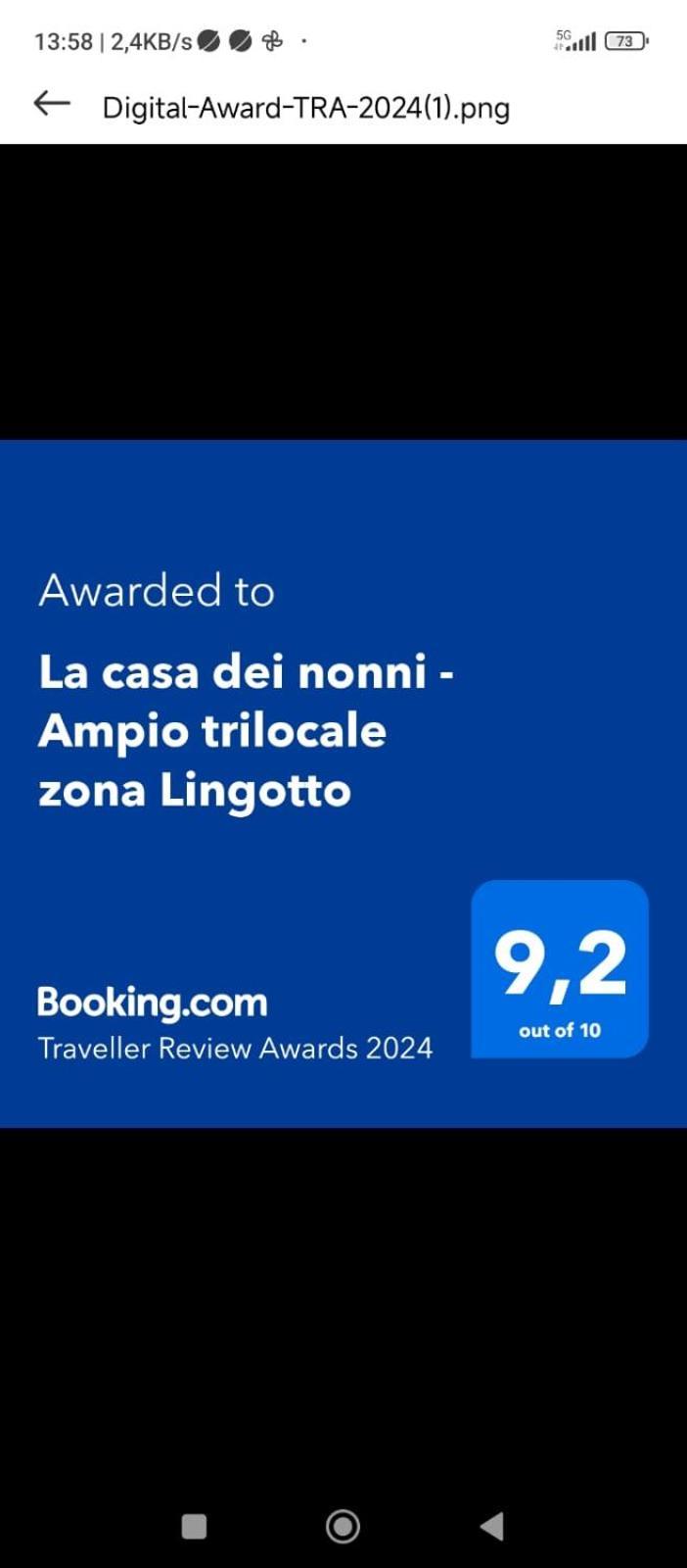 La Casa Dei Nonni - Ampio Trilocale Zona Lingotto Turim Exterior foto